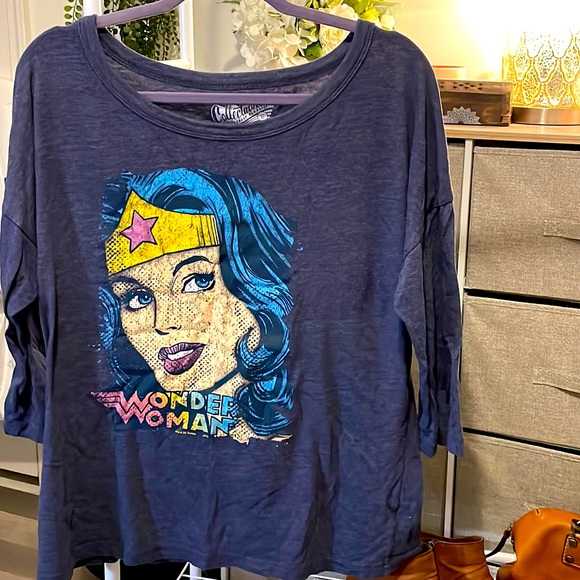 collections Tops - Wonder Woman 3/4 Tee Shirt